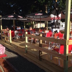 Dining on the Outdoor Patio