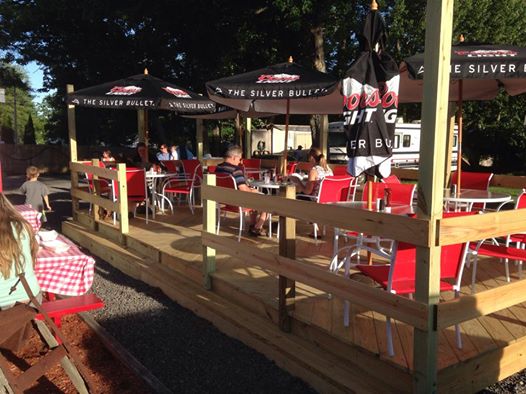 Dining on the Outdoor Patio